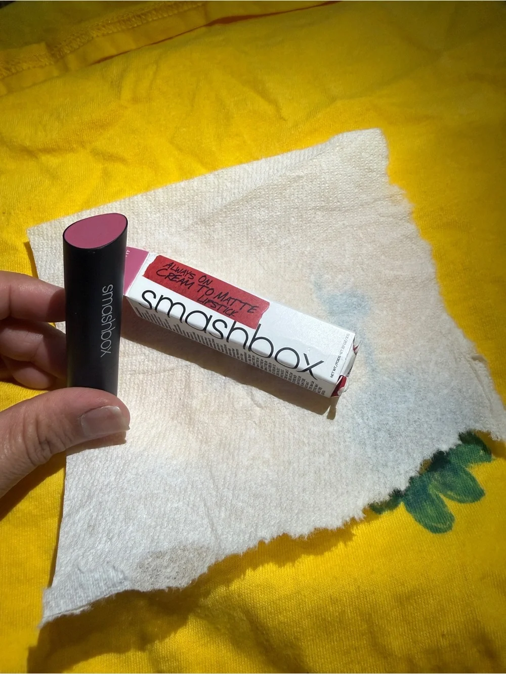 Smashbox Cream-to-Matte Lipstick — Dusty Rose